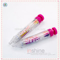 8 color hot sale twistable gel pen , amazing twist gel ink pen